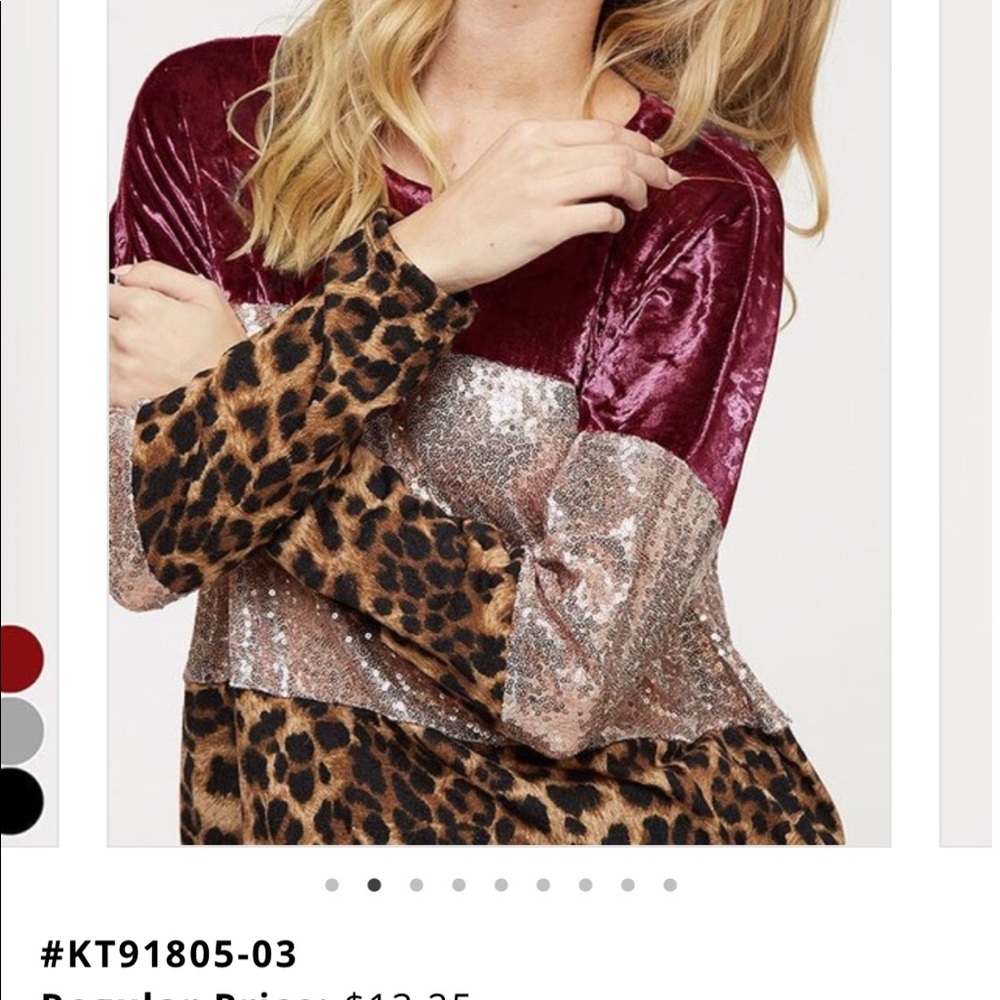 The perfect dressy winter top. On sale. - Picture 3 of 5
